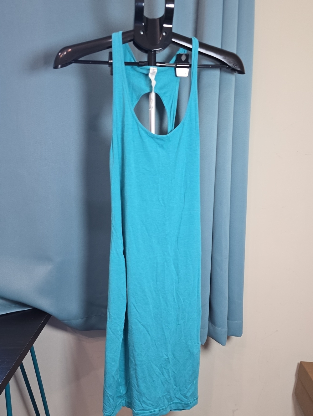 lululemon athletica Teal Sleeveless Racerback Mini Dress Size 6